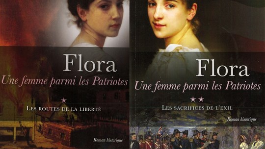 Gagnez les tomes 1 et 2 de  Flora, une femme parmi les Patriotes